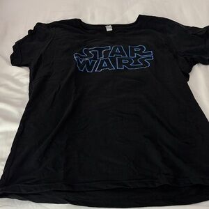Black and Blue Star Wars Tee